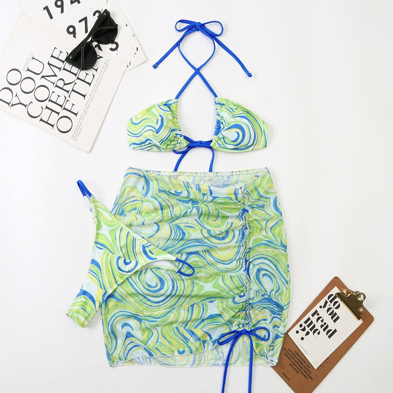 Stylish Bathing Suit Set - Shop now at BikiniCaye.com