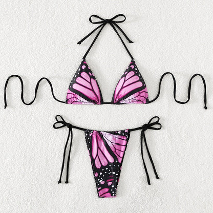 Micro Butterfly Bikini Set - Shop now at BikiniCaye.com