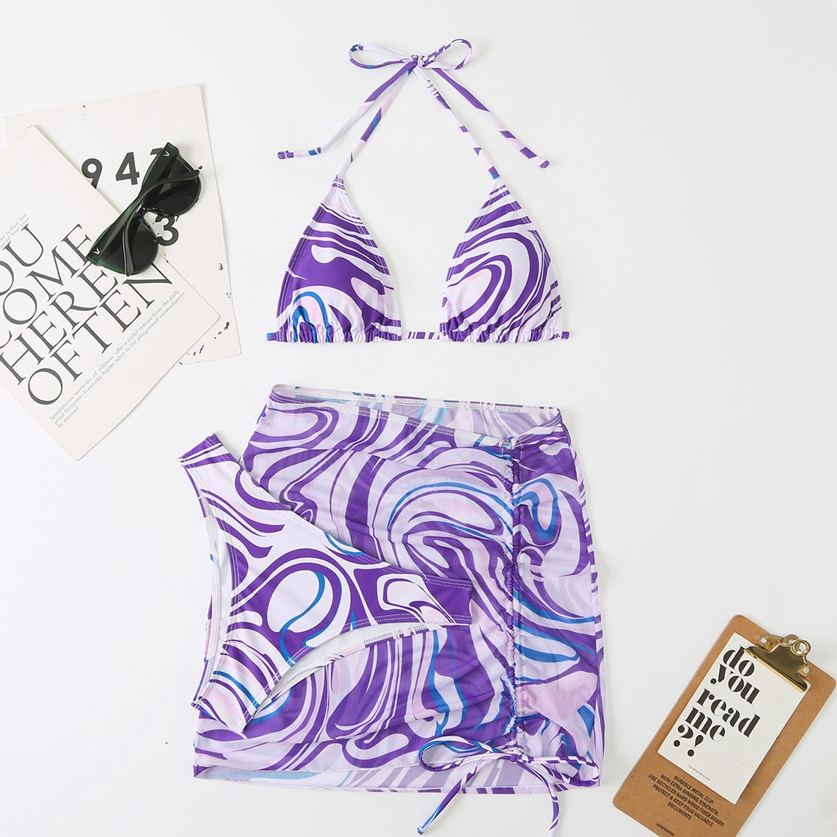 Stylish Bathing Suit Set - Shop now at BikiniCaye.com