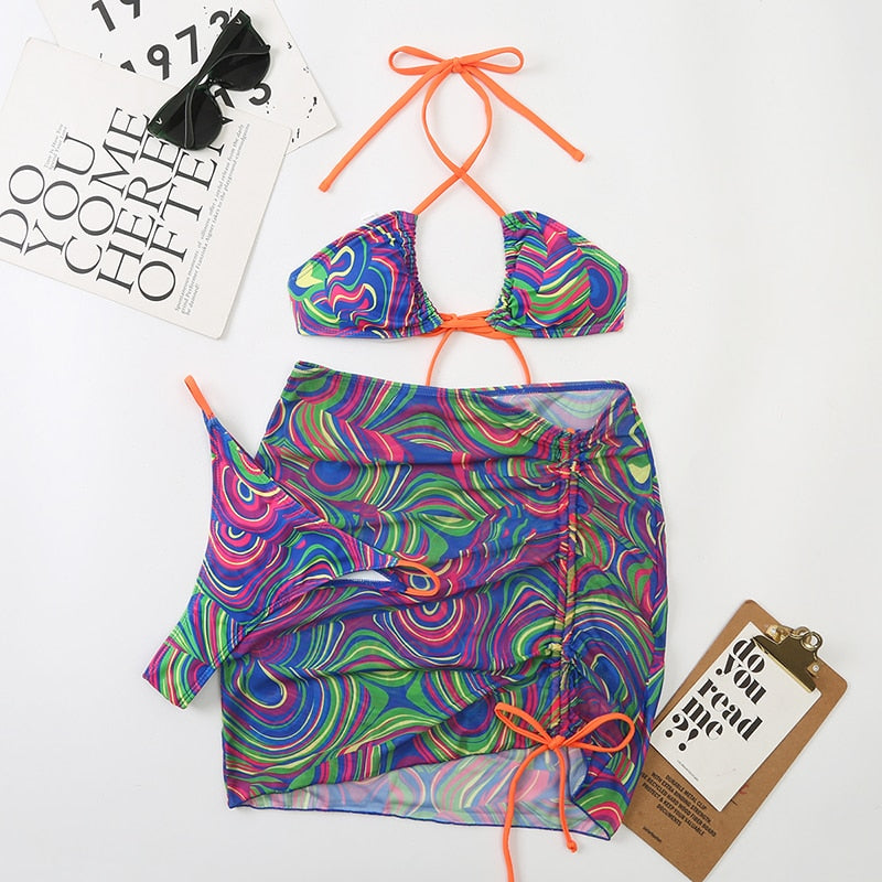 Stylish Bathing Suit Set - Shop now at BikiniCaye.com