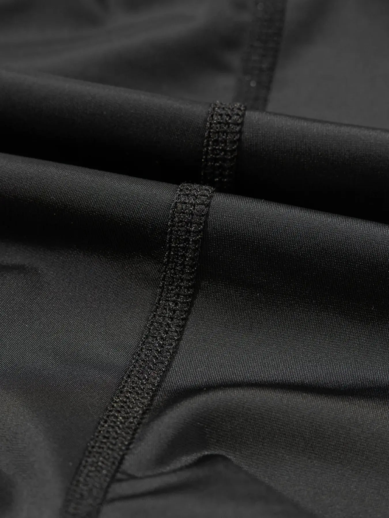 High Waisted Drawstring Swim Shorts-Bikinicaye